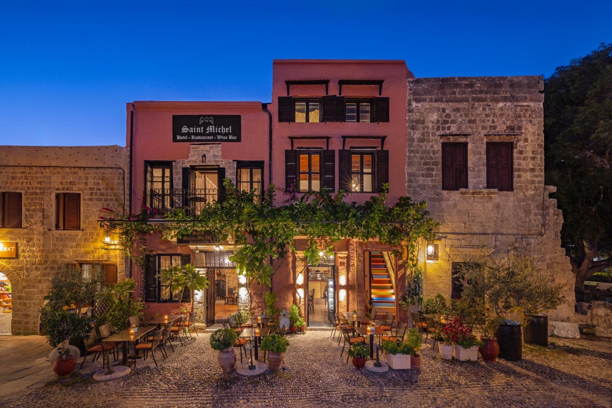 Hotel Saint Michel Rhodes City Exterior foto